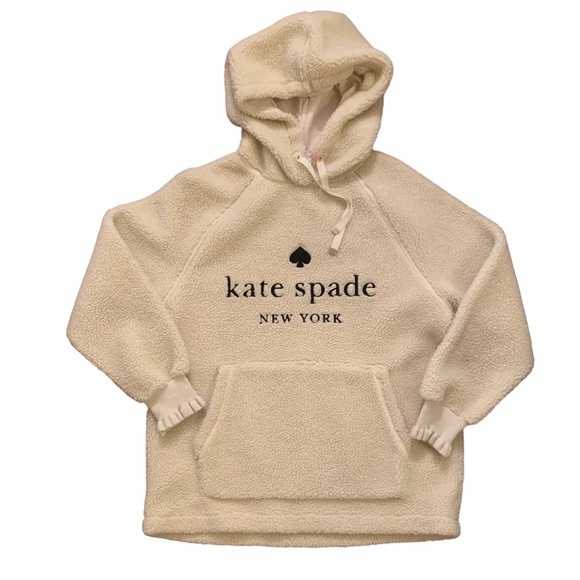 Kate spade sherpa hoodie Clearance